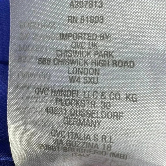 Susan Graver Womens 3X Midi Blue Liquid Knit Jersey Shift Dress Vacation Hiking - Picture 13 of 15